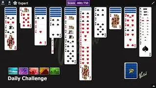 Microsoft Solitaire Collection | Daily Challenge February 5th 2023 | Spider Expert