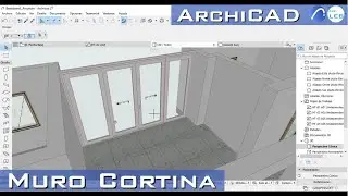 [Archicad]-Cerramientos con Muro Cortina