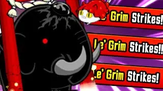 LE'GRIM STRIKES AND RAMPAGES | Battle Cats 9.6