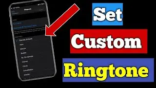 How to set custom ringtone in iphone. #laddidhiman
