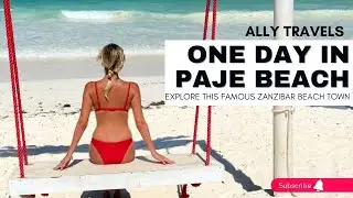 ZANZIBAR, TANZANIA: One Day in PAJE BEACH