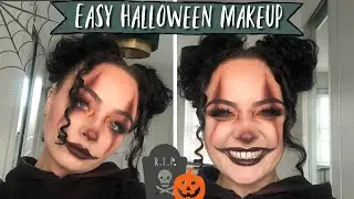 EASY Halloween CLOWN makeup tutorial
