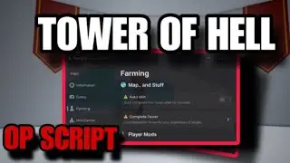 [NEW] Tower of hell Script - Auto Win , Inf Money & More 2025