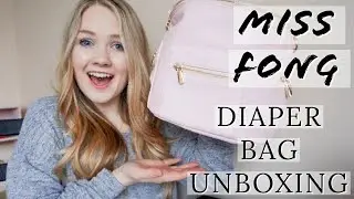 MISS FONG DIAPER BAG REVIEW: CONVERTIBLE DIAPER BAG UNBOXING // The Music Family