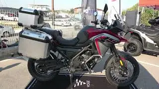 2021 VOGE 650 DS Adventure motorcycle walk around