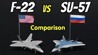 F-22 vs Su-57 Comparison - 2025 Review