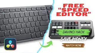 Don't Buy a Davinci Speed Editor Until You've Seen This Hack