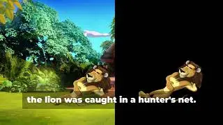 The Lion and the Mouse Fable | Short Bedtime Story for kids | Jungle Story | Educational #storytime