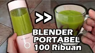Review BLENDER Portable murah VITAMER. Bikin jus dimana aja!