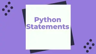 Python Statements
