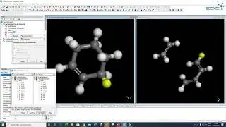 Materials Studio - Determinação de parâmetros cinéticos para uma reação de Diels-Alder