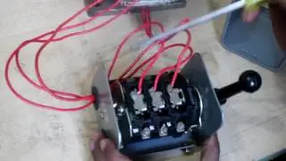 Three Phase Motor Reverse and Forward Connection | Reverse Forward Switch Connection