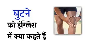 घुटने को इंग्लिश में | #Vocabulary #English #viral #ytshorts #shorts #letpractix 