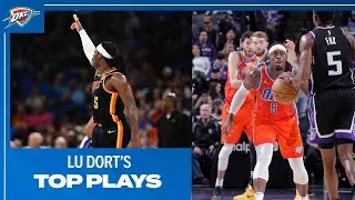 Lu Dort's Top Plays of the 2023-24 NBA Season So Far | OKC Thunder