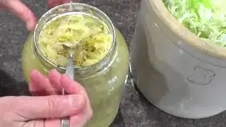 Home made sauerkraut