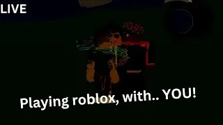 Playing roblox live with viewers!