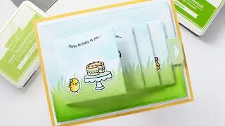 Flippin' Awesome birthday card with Mindy