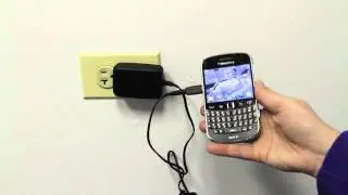 BlackBerry Folding Blade Micro USB Travel Charger