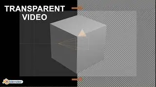 Blender Tutorial: Render Transparent Video/Animation in Blender