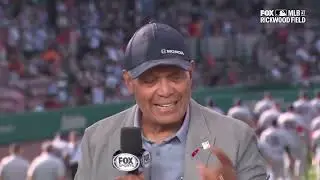 Full Reggie Jackson answer to Arod's question about returning to Rickwood Field.