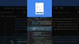 Create Random Passwords by javscript 