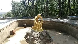 Поднимаемся по каскадной лестнице в Железноводске