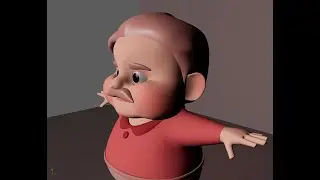 [MAYA] Pink PaPa - Character modeling