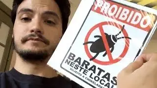 PROIBIDO BARATAS - VLOG DIÁRIO