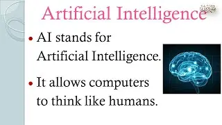 Essay on Artificial Intelligence |10 Lines on AI