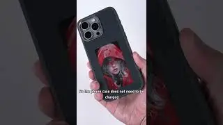 No battery required, can DIY photo iPhone case.Do you want to have it？#iphone  #iphonecase