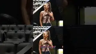 Meeting Queen Aminata #aew #wwe #shorts