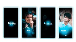 ⚡Instag Trending Lyrical Name Art Video Editing Alight Motion Instagram Trending Video Editing viral
