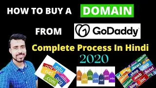 How To Buy Domain Name From GoDaddy in Hindi | GoDaddy Se Domain Name Kaise Kharide
