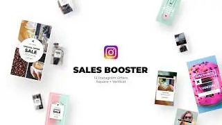 Instagram Sales  - After Effects Template | Project Video Effect