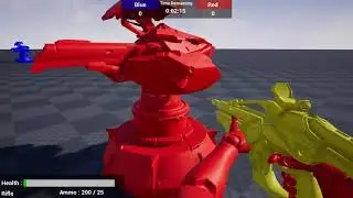Unreal Engine 4 - (Marketplace) Multiplayer FPS Basic Template