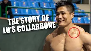 Why does LU Xiaojun's collarbone always look bruised?