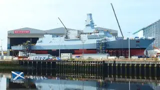 HMS Cardiff nearly ready for Autumn float out