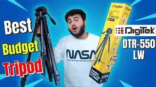 Digitek DTR-550 LW - Best Budget Tripod in 2021🔥 | UNBOXING & REVIEW | Full setup