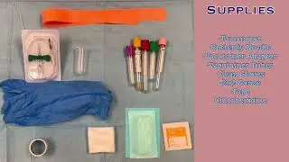 Collecting Blood With a Butterfly and Vacutainers (Push Button Butterfly from BD)