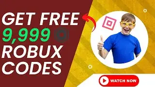 How To Get Free Roblox Gift Card Codes 2022 | How To Get Free 9,999 Robux Codes