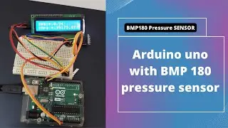 BMP180 Sensor Tutorial  in HINDI ?How to use it with Arduino