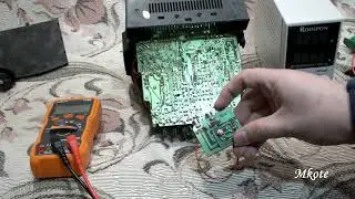 Обзор и тест старого ТВ с радио Атланта АТ-525