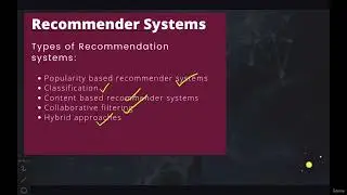 Types of Recommender Systems