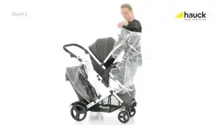 hauck Duett 2 Tandem Pushchair Double Pram