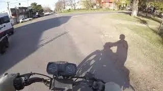 STUNT KAWASAKI KH125 PARTE 2 PRUEBA SIN LANA EN EL ESCAPE GOPRO