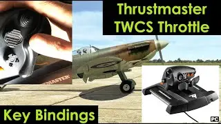 Thrustmaster TWCS Throttle How To Bind Keys / Buttons