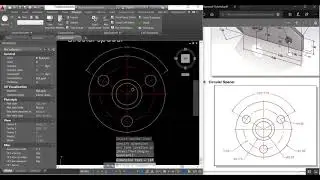 Autocad - Circular Spacer