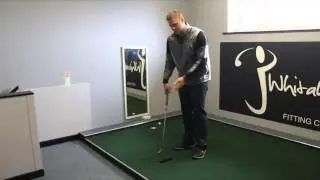 Winter Golf Tip - A great putting drill you can practice in the house in winter