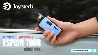 ESPION Tour with CUBIS Max tutorial video！with Giveaway!!!