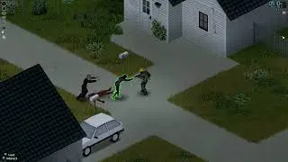 Project Zomboid 41.78 [2K] suburban combat - house scare